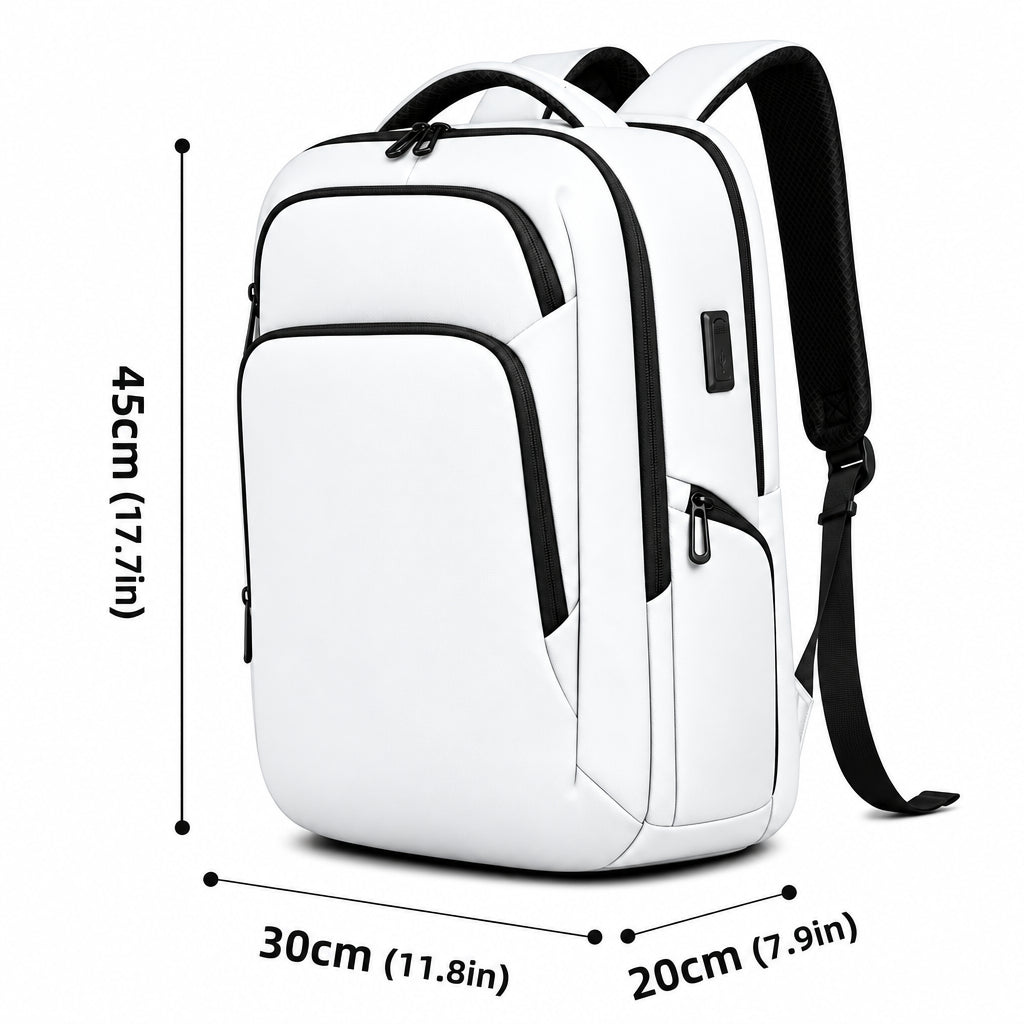 Business Backpack – Waterproof 17.3" Laptop & USB