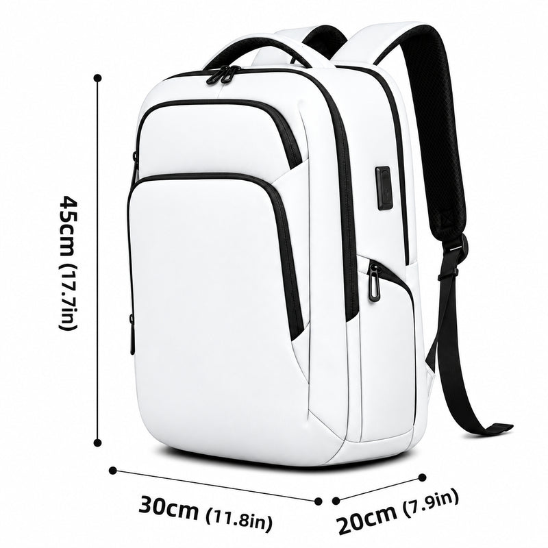 Business Backpack – Waterproof 17.3" Laptop & USB