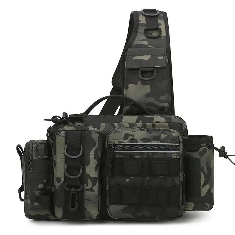 Fishing Tackle Backpack – Rod Holder & Gear Storage