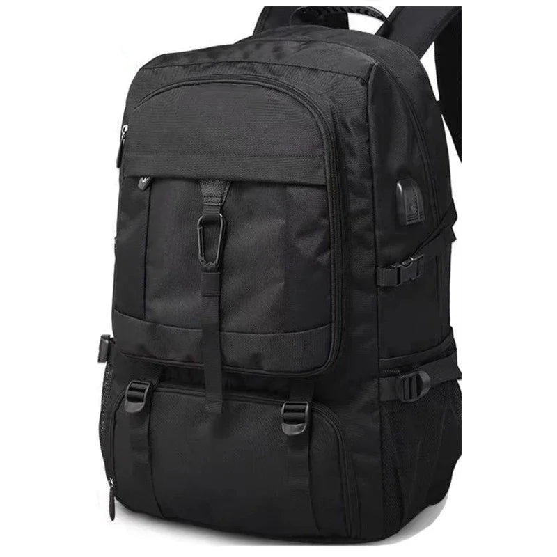50L/80L Large Travel Backpack – Waterproof, Shoe Compartment & Sports Bag