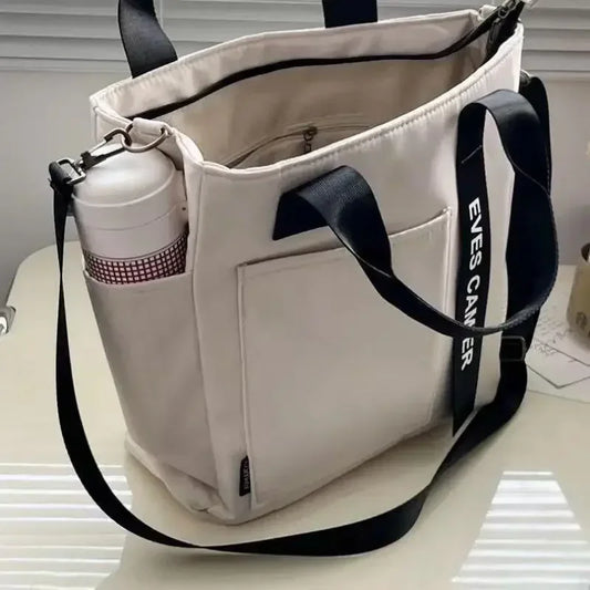 Waterproof Nylon Tote Bag – Large Capacity & Stylish Shoulder Bag