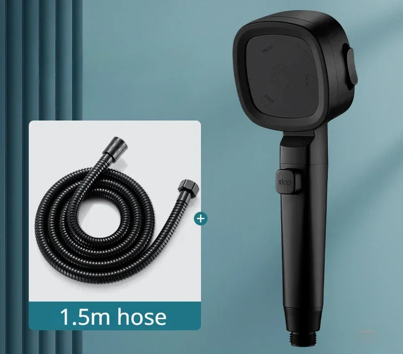 High Pressure 3-Mode Water-Saving Shower Head
