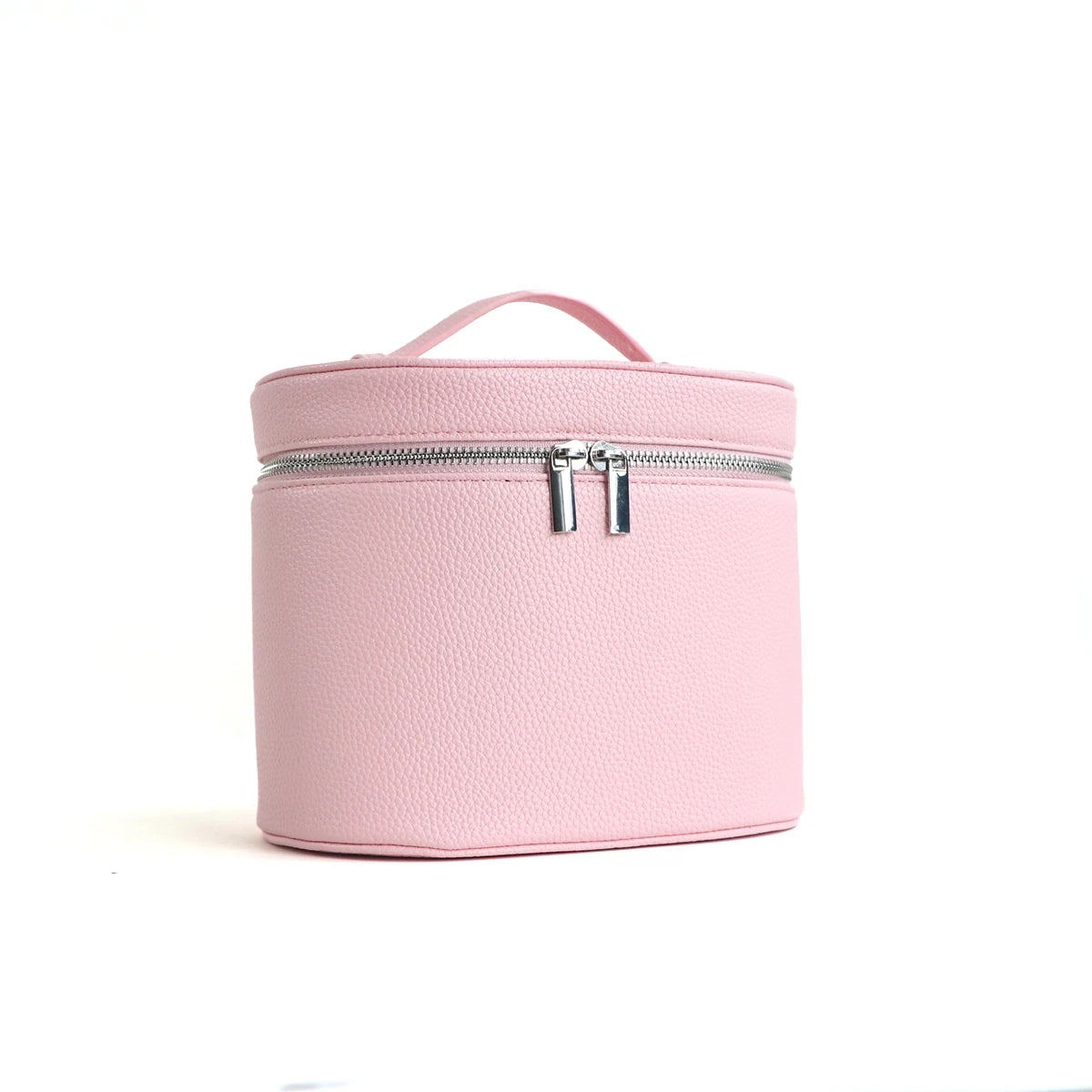 Personalized PU Leather Travel Cosmetic Bag – Large Capacity