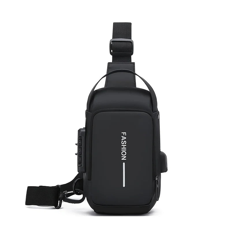 Men's Oxford Sling Bag – Stylish & Durable