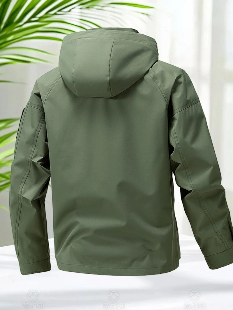 Men’s Waterproof Softshell Jacket – Lightweight, Windproof & Outdoor Ready