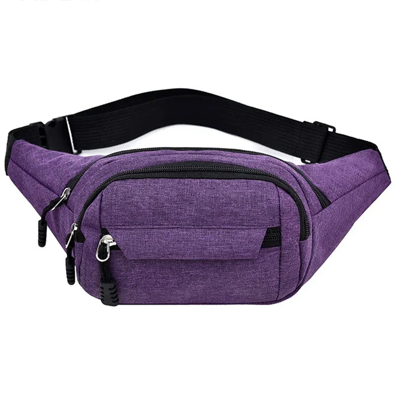 Multifunctional Waist Bag – Large Capacity & Water-Resistant