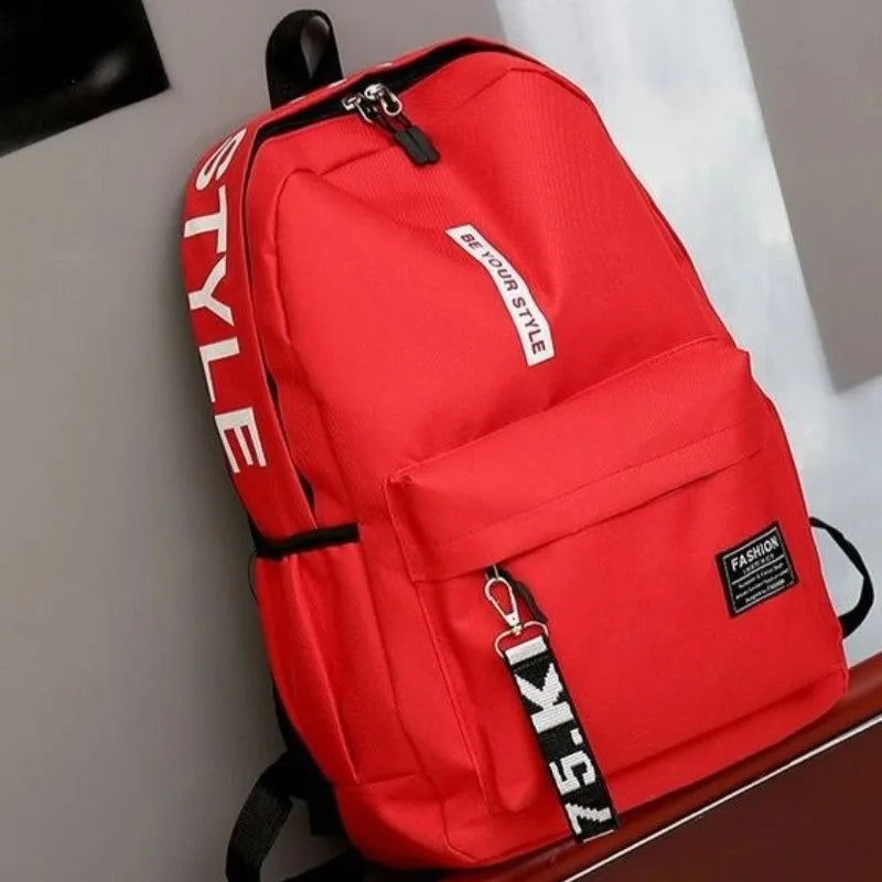 Korean Style School Backpack – Large Capacity & Trendy