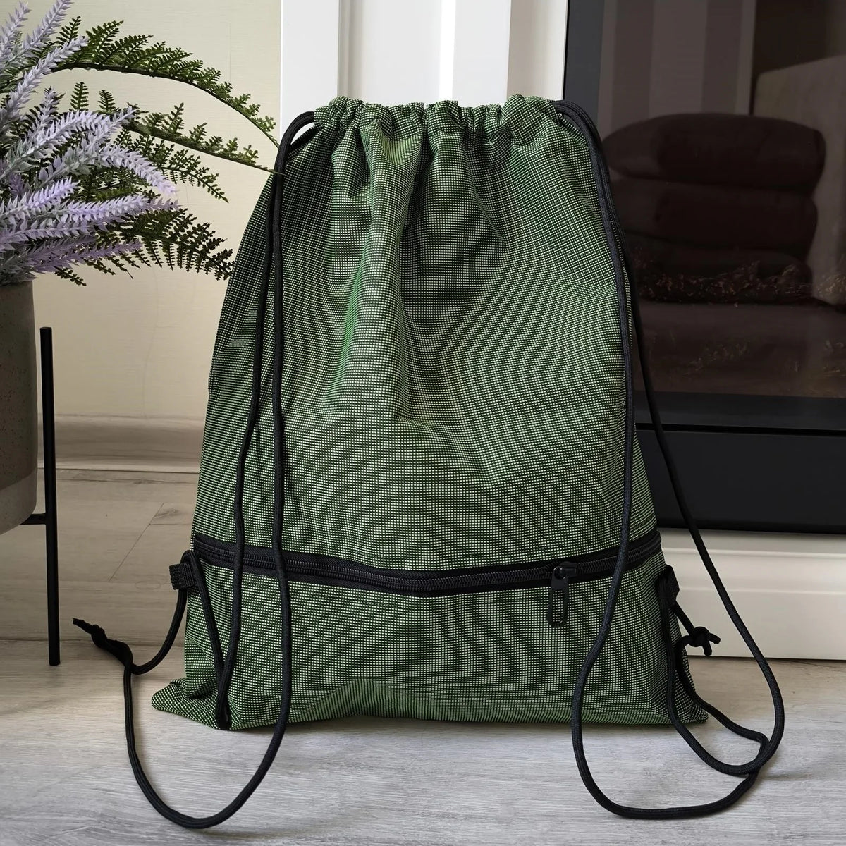 Foldable Drawstring Backpack | Lightweight Unisex Sports Bag
