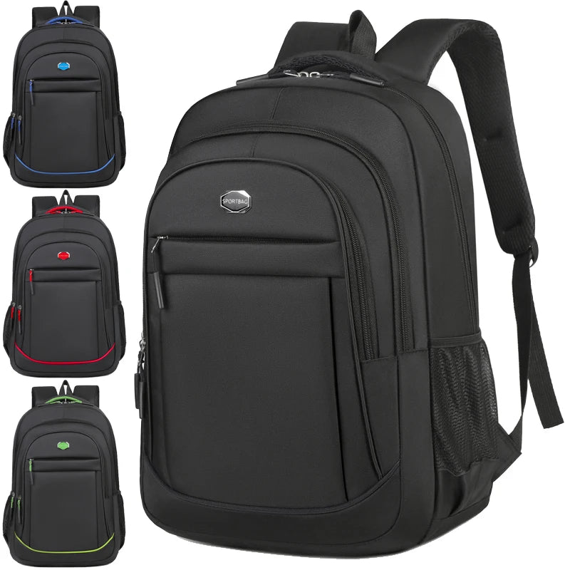 Unisex Travel Backpack – Large Capacity for School & Work