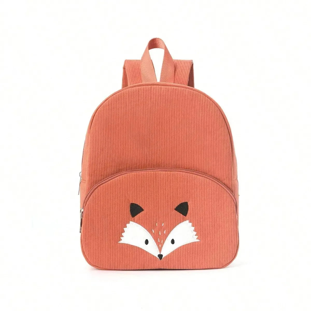 Personalized Bear Kids Backpack | Plush Corduroy School Bag