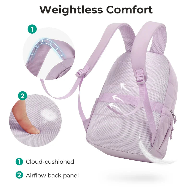 Women’s Quilted Travel Backpack – Stylish Laptop & Everyday Bag