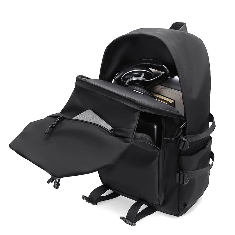 Solid Color Travel Backpack – Spacious, Stylish & Versatile