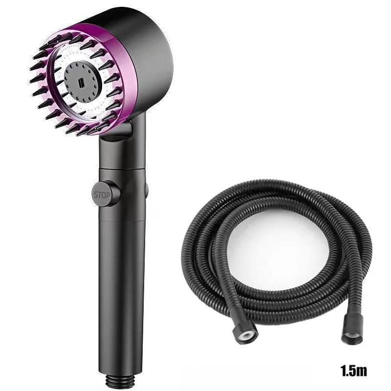 4-Mode Water Filter Shower Head