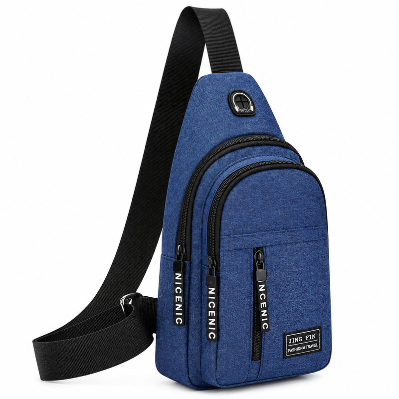 Men’s Crossbody Chest Bag – Multifunctional Travel Sling Bag
