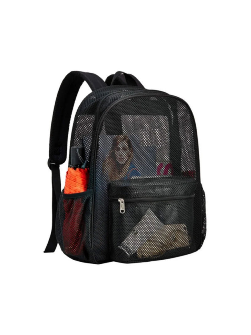 Women's Breathable Mesh Backpack – Lightweight, Casual & Travel Bag