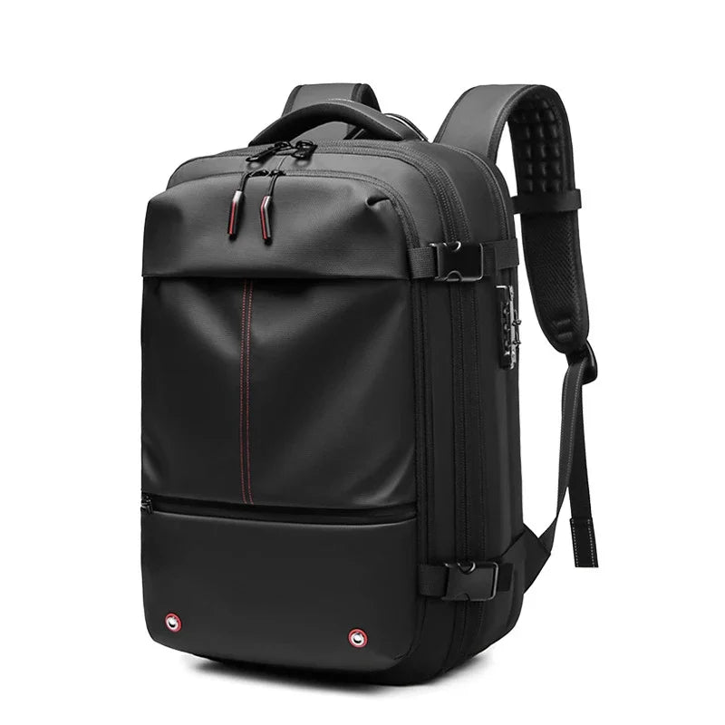 17" Expandable Travel Backpack for Men – Large Capacity Laptop & Business Backpack