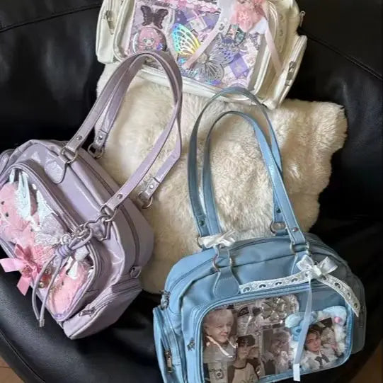 Cute Bowling Crossbody Backpack | Stylish 3-Color Mini Bag