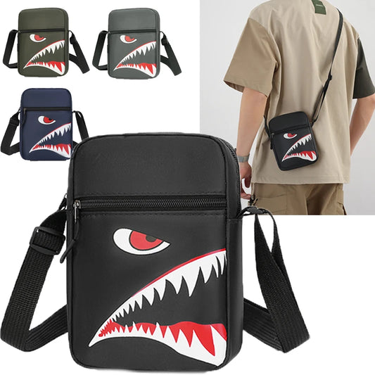 Men’s Oxford Crossbody Bag – Compact, Adjustable & Versatile