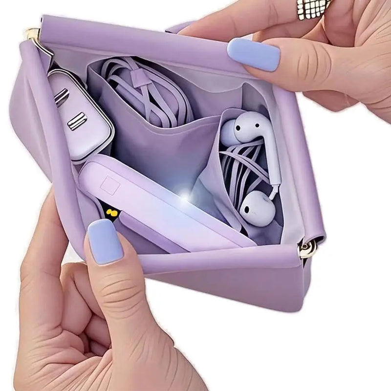 Mini PU Storage Bag – Cute & Multifunctional