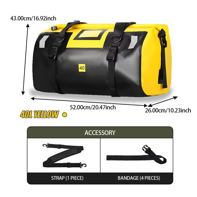 Waterproof Motorcycle Tail Bag
