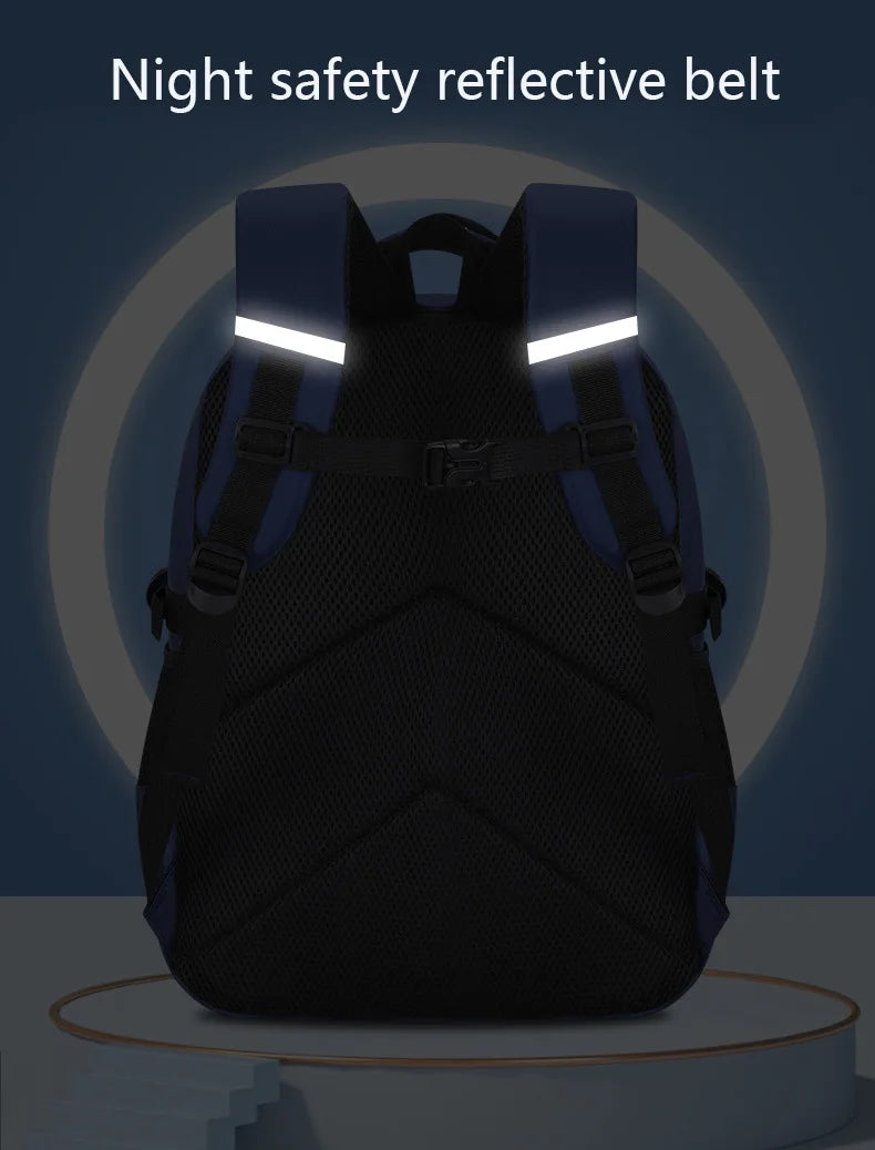 Kids Astronaut Backpack – Waterproof School Bag for Boys