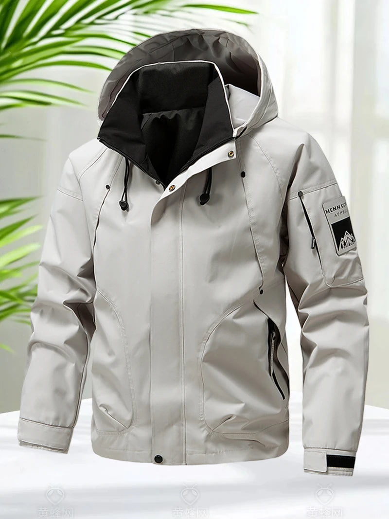 Men’s Waterproof Softshell Jacket – Lightweight, Windproof & Outdoor Ready