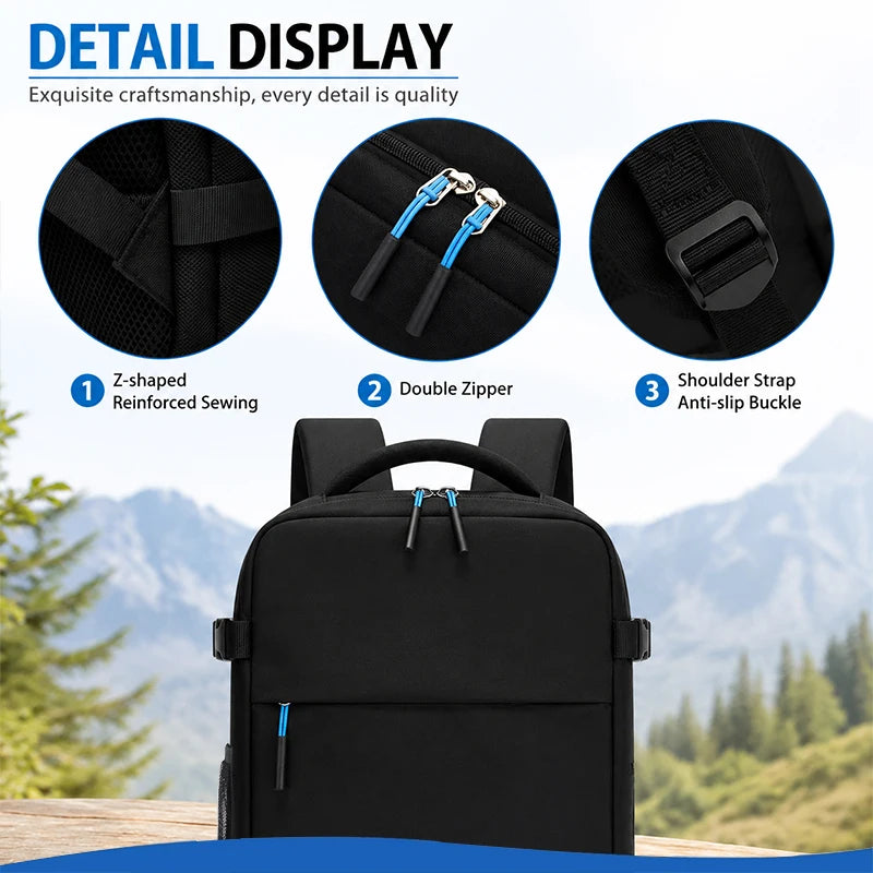 Vacuum Compression Travel Backpack – Lightweight & Foldable Hiking Bag