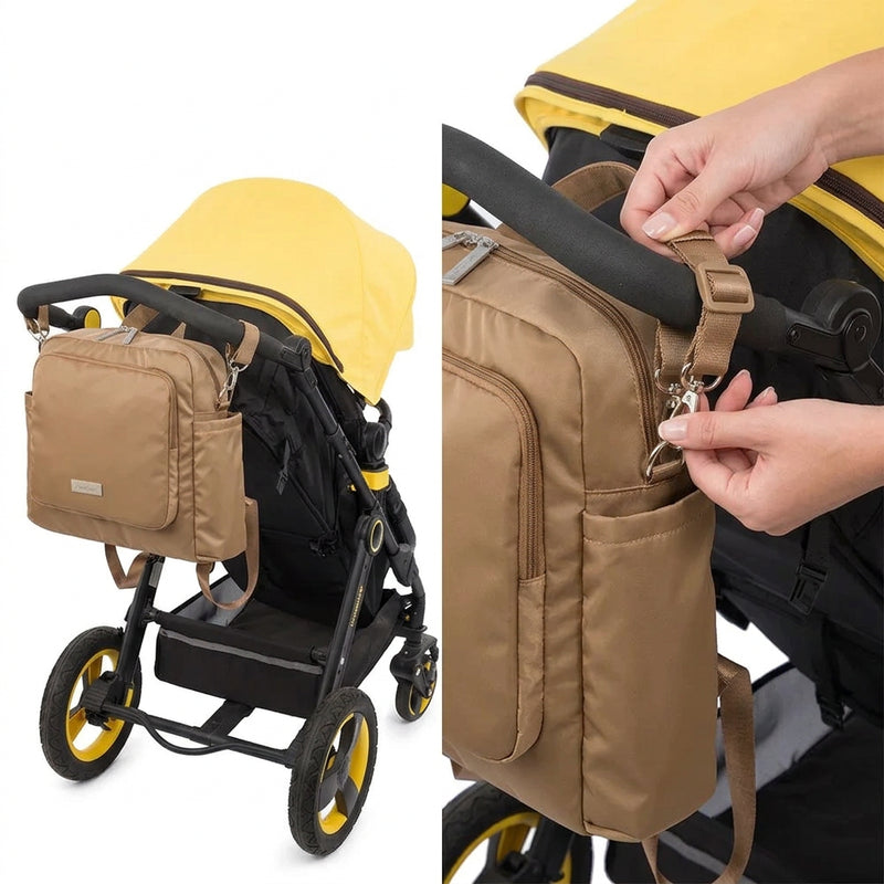 Large Waterproof Baby Diaper Backpack – Spacious Travel Bag for Moms