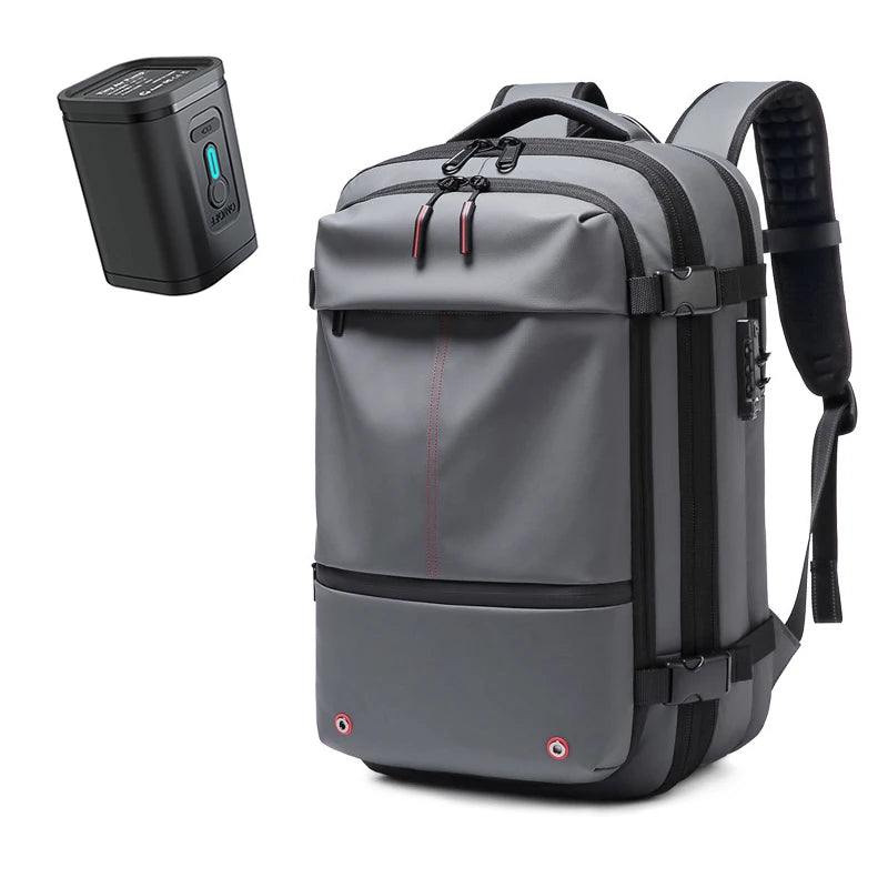 17" Expandable Travel Backpack for Men – Large Capacity Laptop & Business Backpack