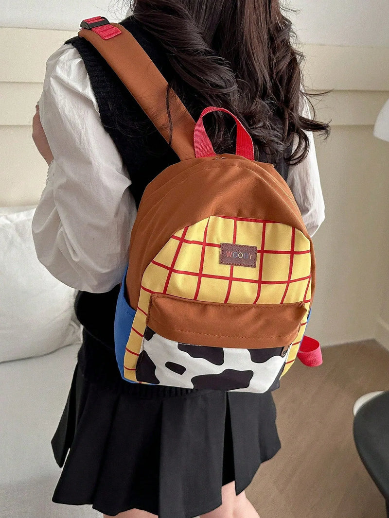 Cute Cow Print Backpack – Stylish, Soft & Durable Everyday Bag