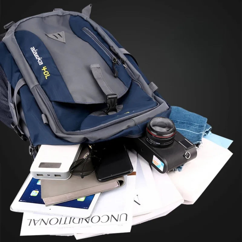 40L Hiking Backpack – Large Capacity Outdoor Travel & Sports Bag
