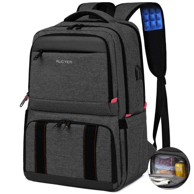 Insulated Lunch Backpack – Large Waterproof Cooler Bag for Travel & Camping