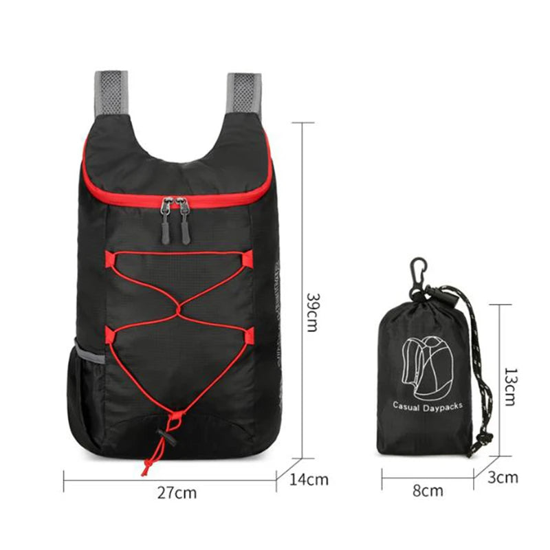 Lightweight Foldable Outdoor Backpack – Waterproof