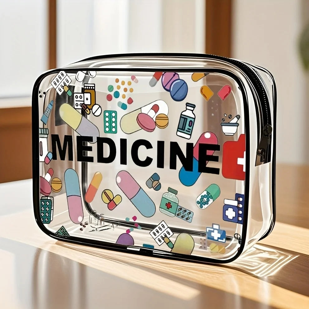 Large Travel Toiletry Bag – Easy Clean & Organizer