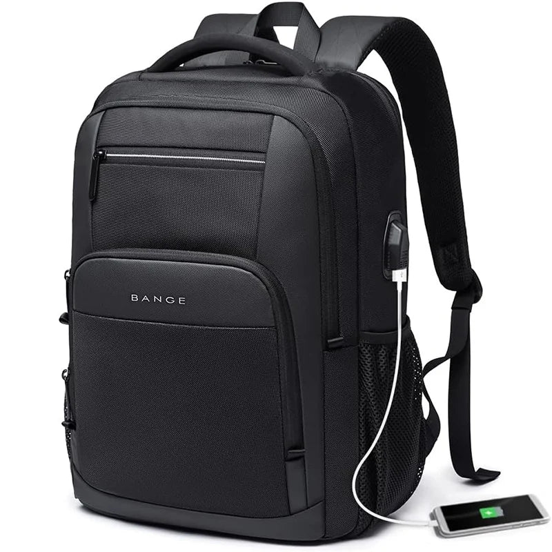 BANGE 15.6" Laptop Backpack – Waterproof Travel & Business Bag