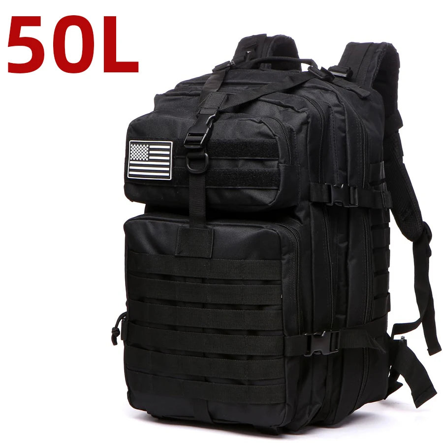 Waterproof Tactical Outdoor Backpack – 25L/50L