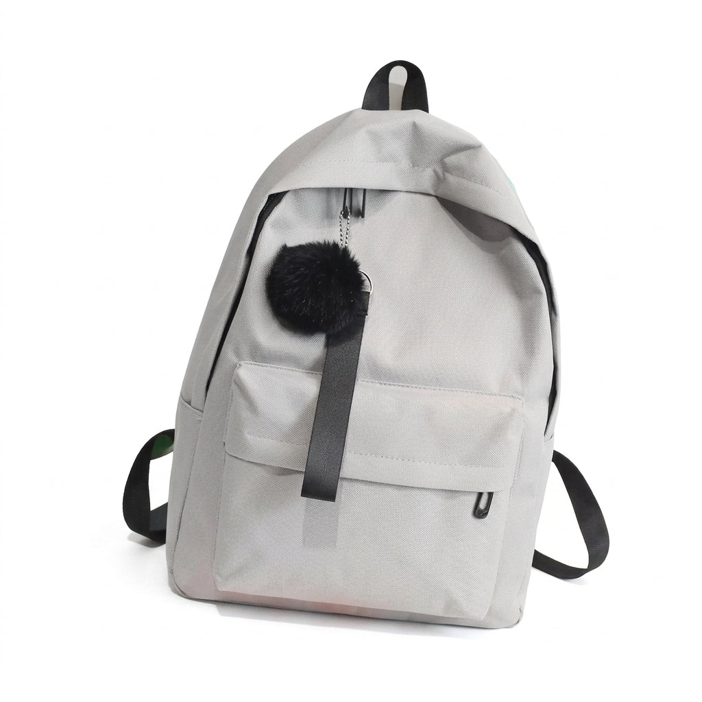 Printed Leaf Backpack – Large Capacity Stylish School & Travel Bag