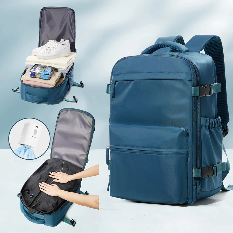 Expandable Travel Backpack – Large Capacity Laptop Backpack for Business, Travel & Everyday
