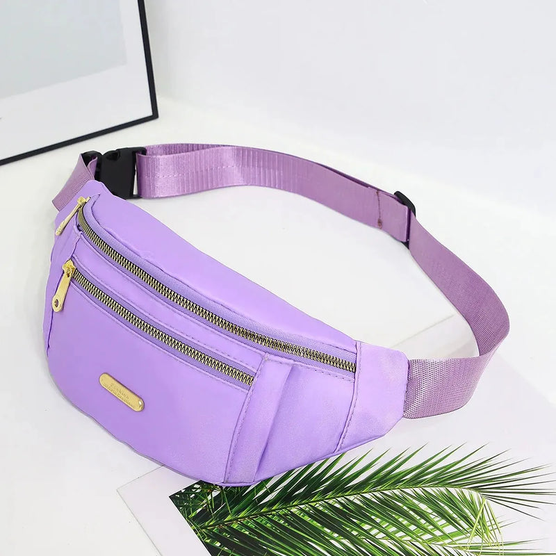 Women's Sports Waist Bag – Multi-Pocket & Versatile