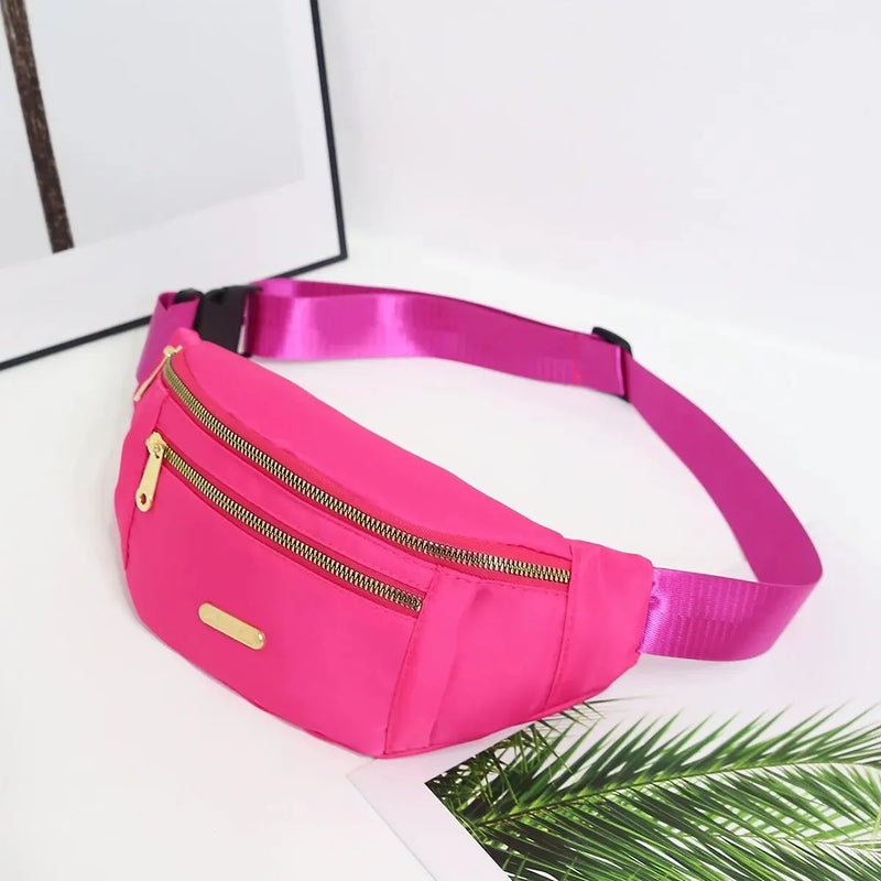 Women's Sports Waist Bag – Multi-Pocket & Versatile