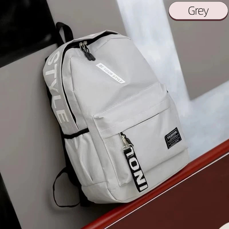 Korean Style School Backpack – Large Capacity & Trendy