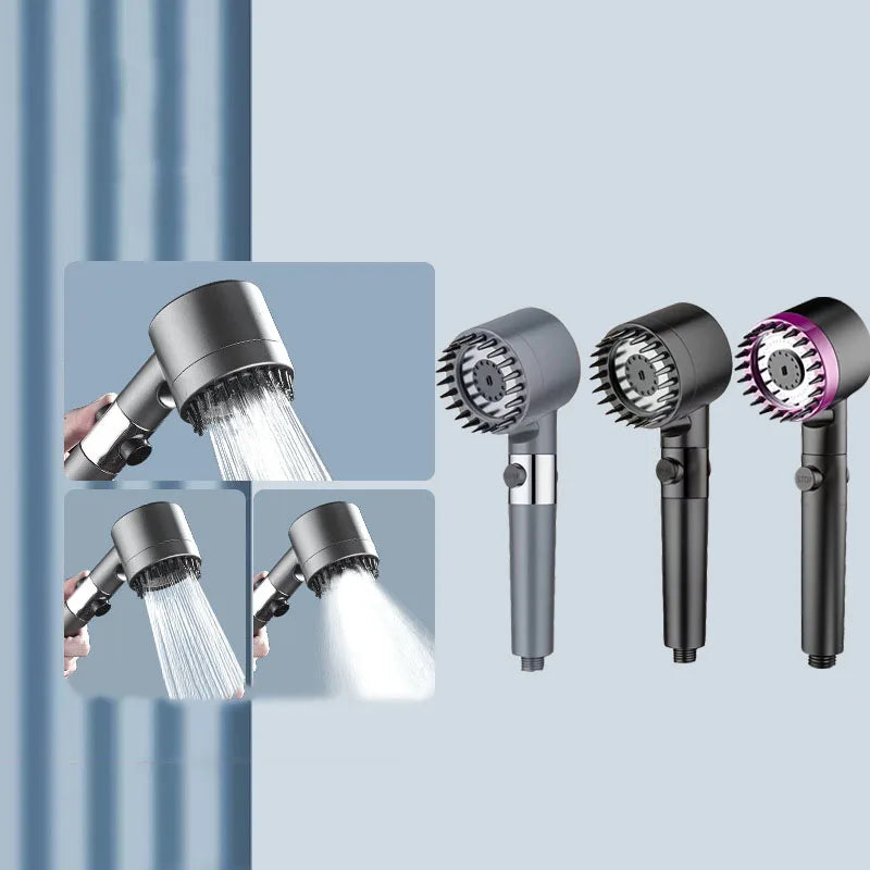 4-Mode Water Filter Shower Head
