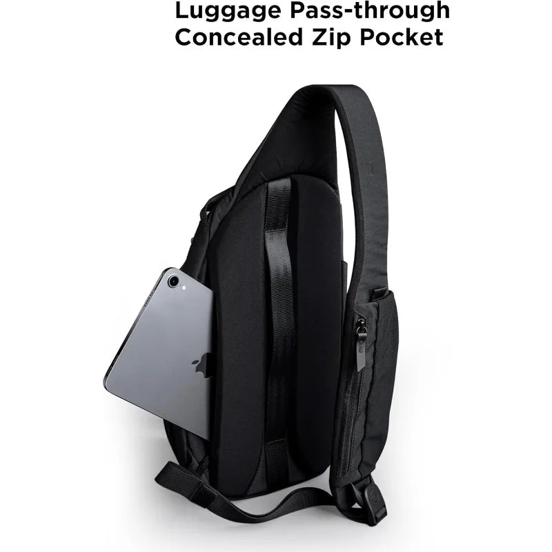 7.5L Shoulder Chest Bag – Crossbody Sling Backpack for Tablet