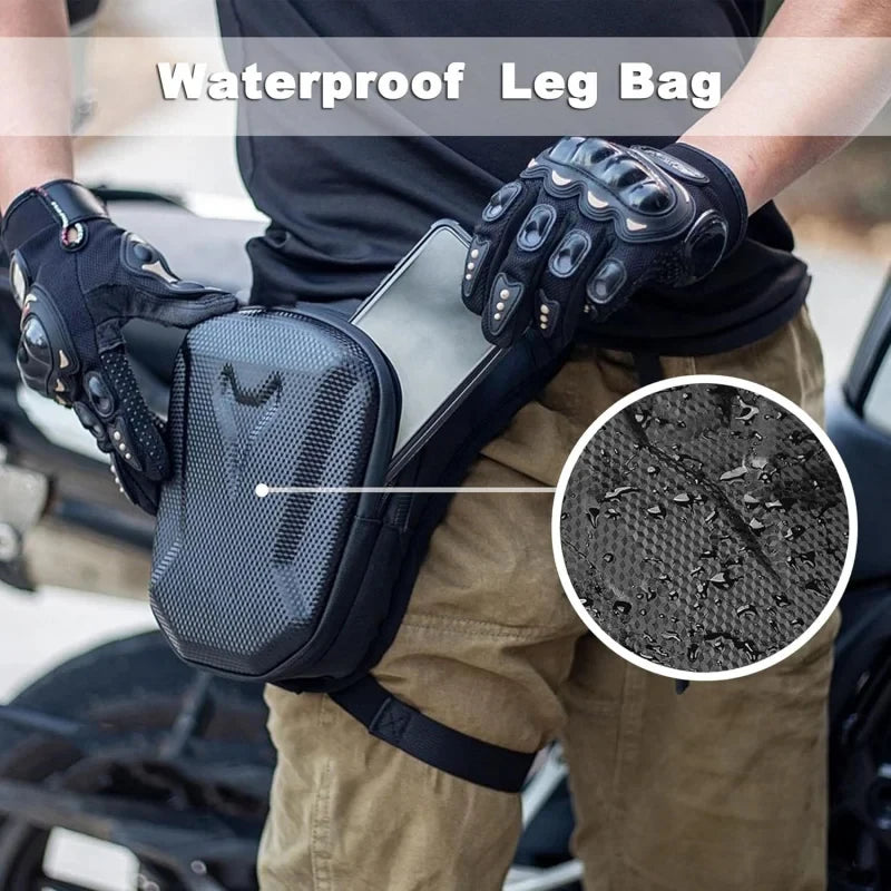 Waterproof Motorcycle Leg Bag – Rider Gear