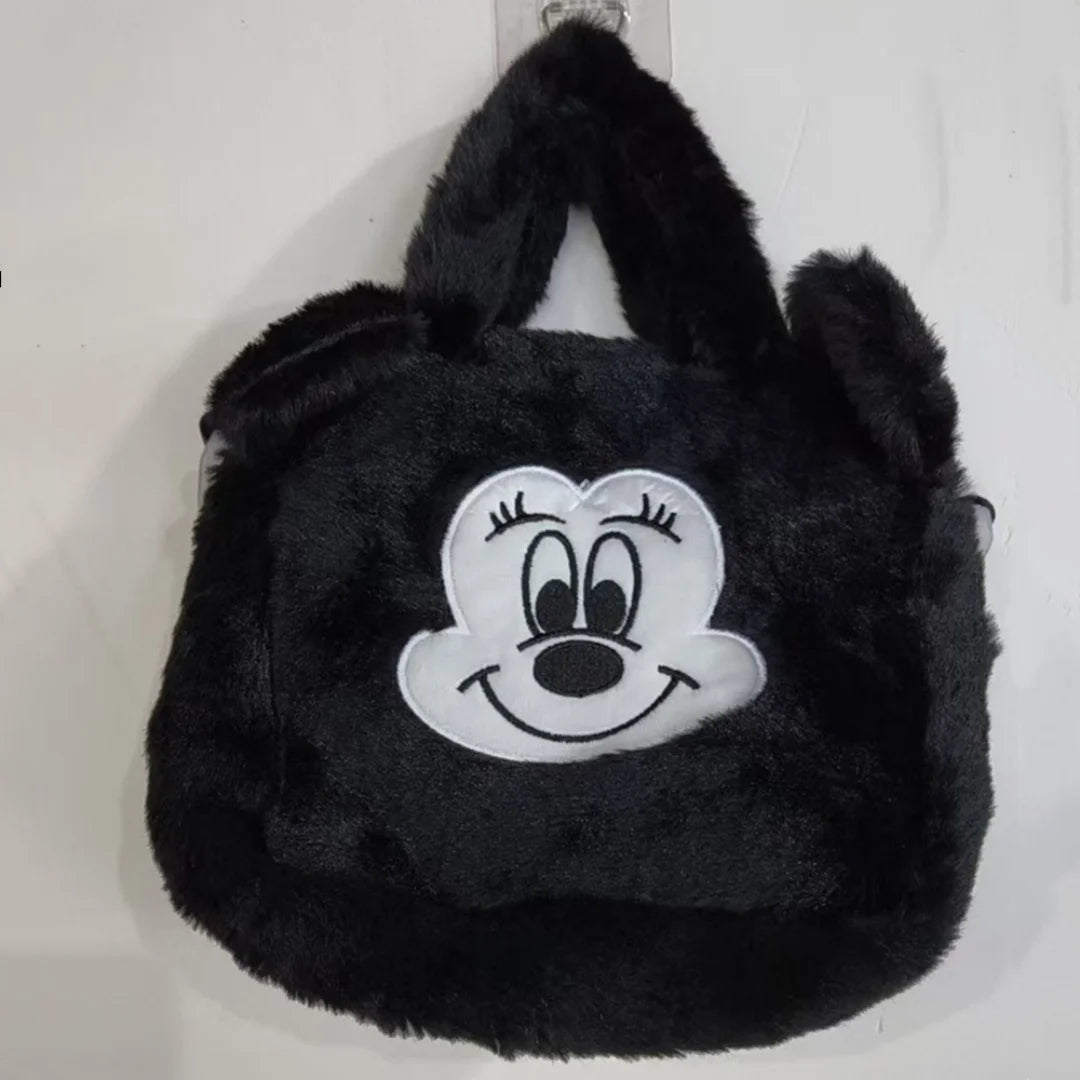Sanrio Plush Handbag – Kuromi, My Melody & Cinnamoroll Cute Storage Bag
