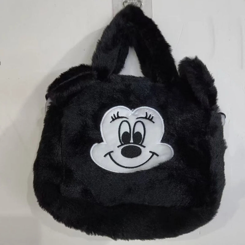 Sanrio Plush Handbag – Kuromi, My Melody & Cinnamoroll Cute Storage Bag