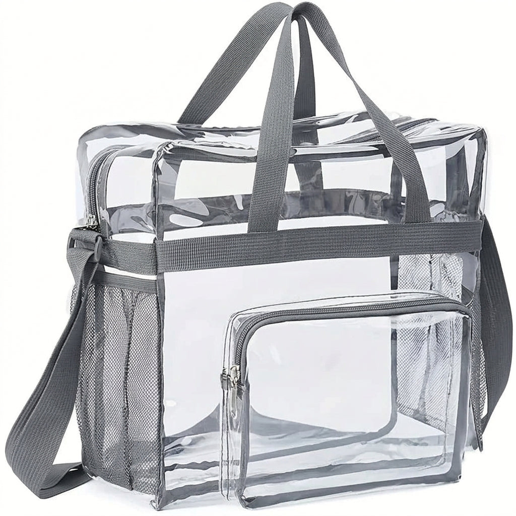 Transparent PVC Travel Bag – Large Capacity & Easy-Clean Design