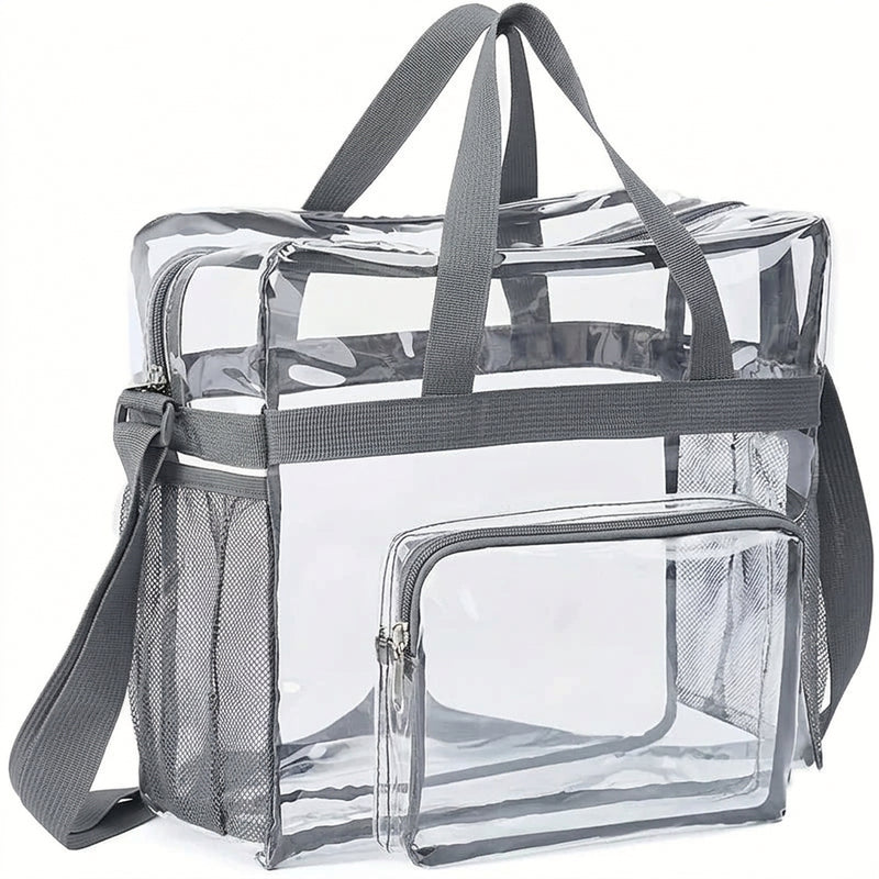 Transparent PVC Travel Bag – Large Capacity & Easy-Clean Design