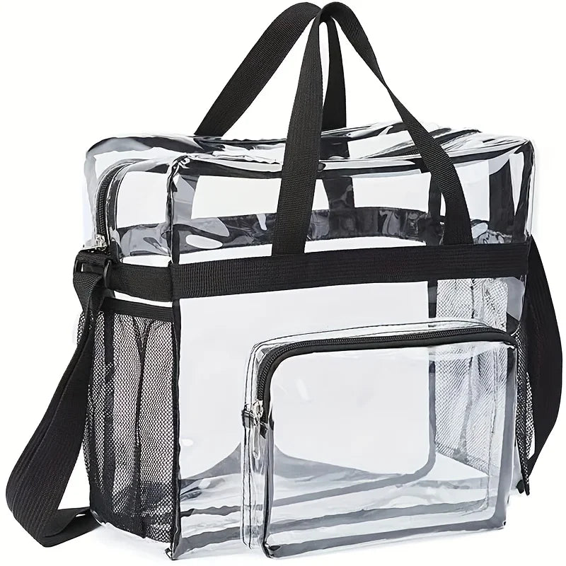 Transparent PVC Travel Bag – Large Capacity & Easy-Clean Design