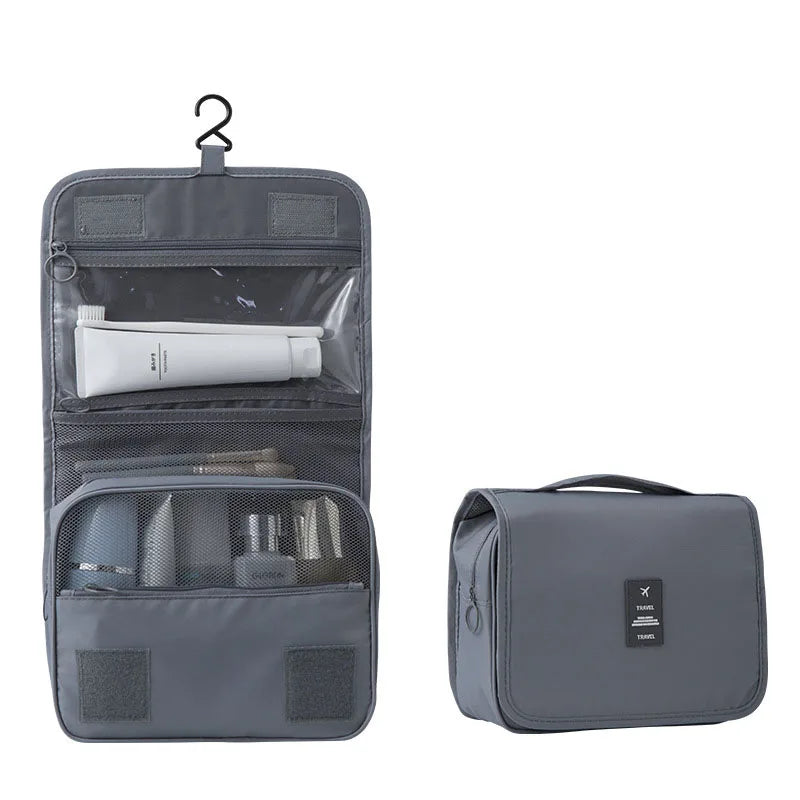 Large Waterproof Makeup Bag – Travel & Toiletry Organizer